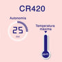 Rizador 25 mm inalámbrico CR420 Unbound® by Conair®
